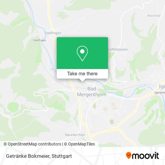 Getränke Bokmeier map