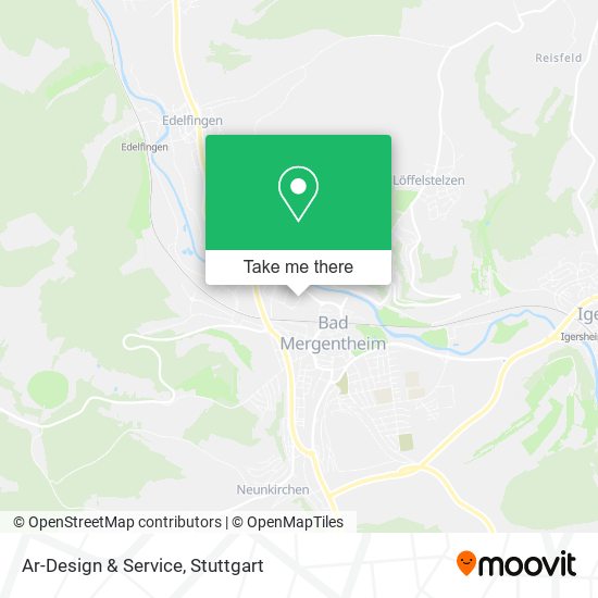 Ar-Design & Service map