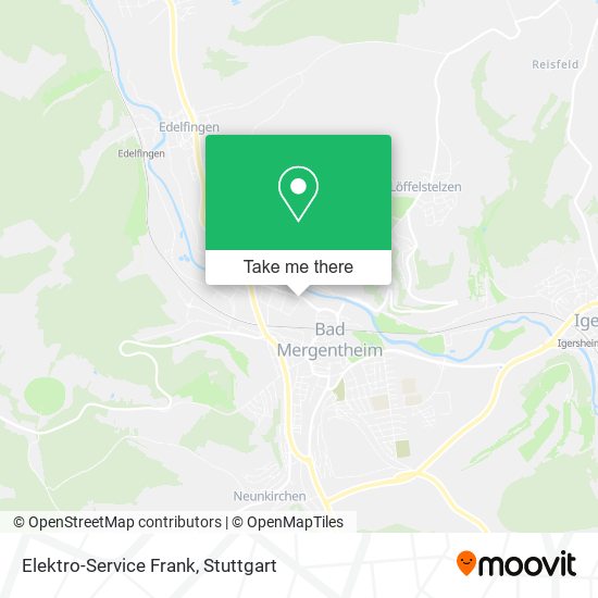 Карта Elektro-Service Frank