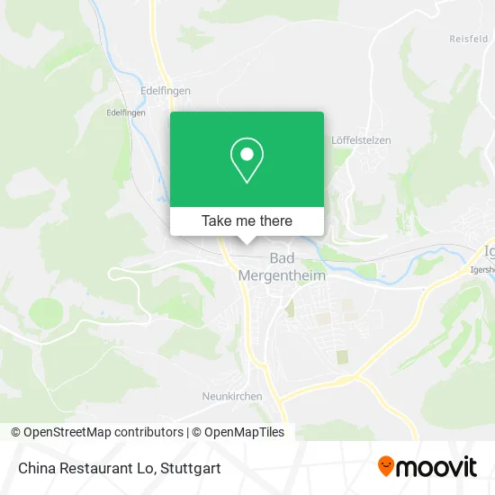 Карта China Restaurant Lo