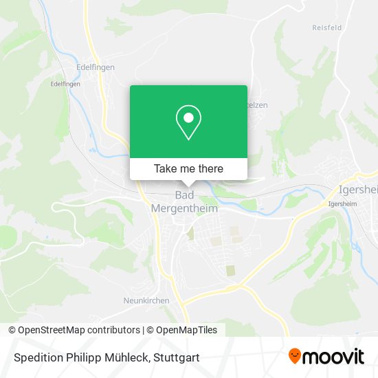 Spedition Philipp Mühleck map
