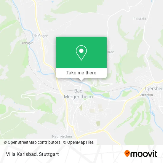 Карта Villa Karlsbad