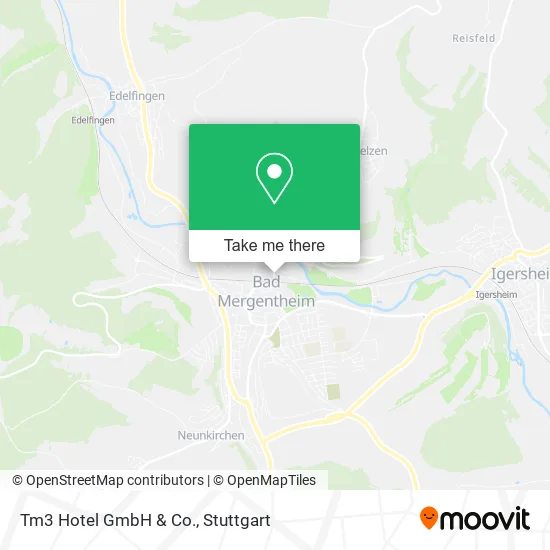 Карта Tm3 Hotel GmbH & Co.