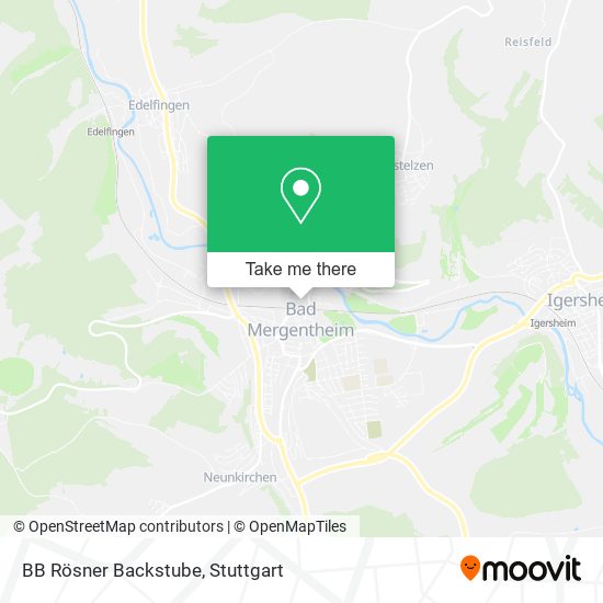 BB Rösner Backstube map