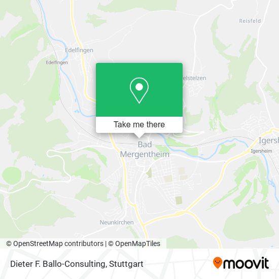 Dieter F. Ballo-Consulting map
