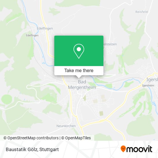 Карта Baustatik Gölz
