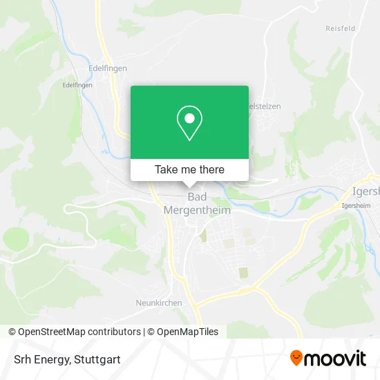 Карта Srh Energy