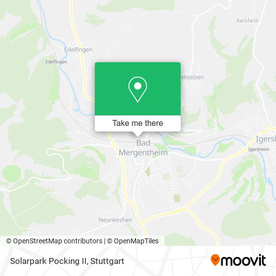 Карта Solarpark Pocking II