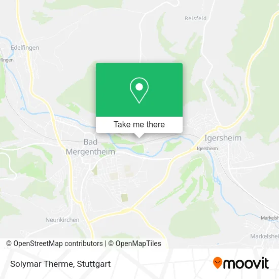 Карта Solymar Therme