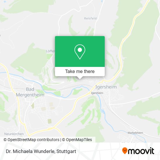 Dr. Michaela Wunderle map