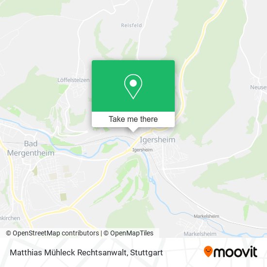 Matthias Mühleck Rechtsanwalt map