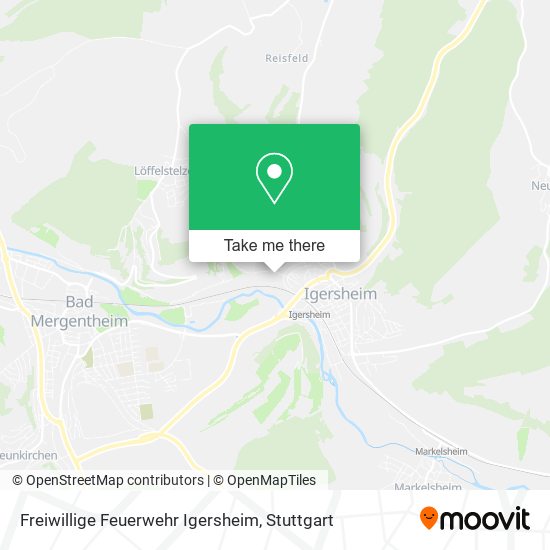 Freiwillige Feuerwehr Igersheim map