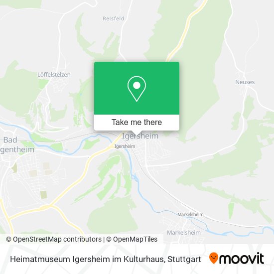Heimatmuseum Igersheim im Kulturhaus map