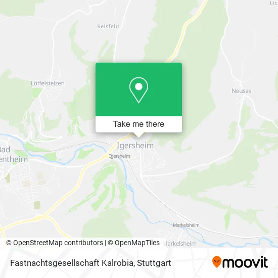 Карта Fastnachtsgesellschaft Kalrobia