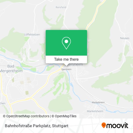 Bahnhofstraße Parkplatz map