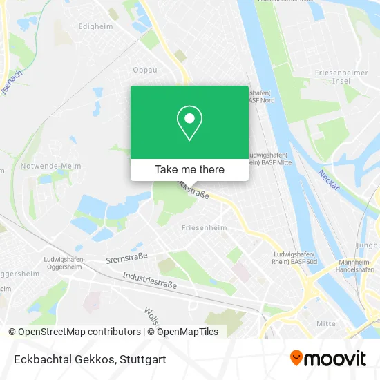 Карта Eckbachtal Gekkos
