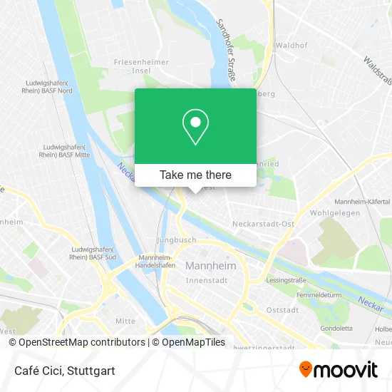 Карта Café Cici