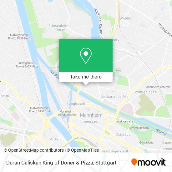 Карта Duran Caliskan King of Döner & Pizza