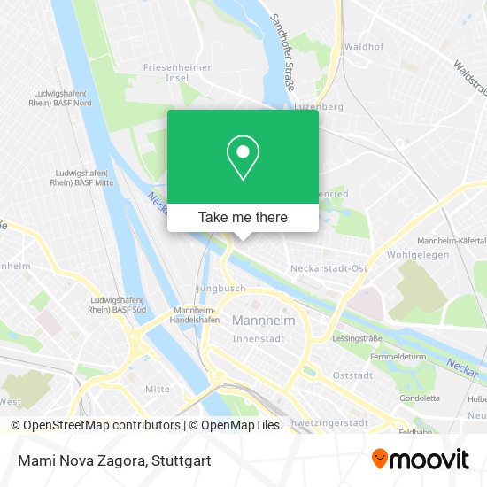 Mami Nova Zagora map