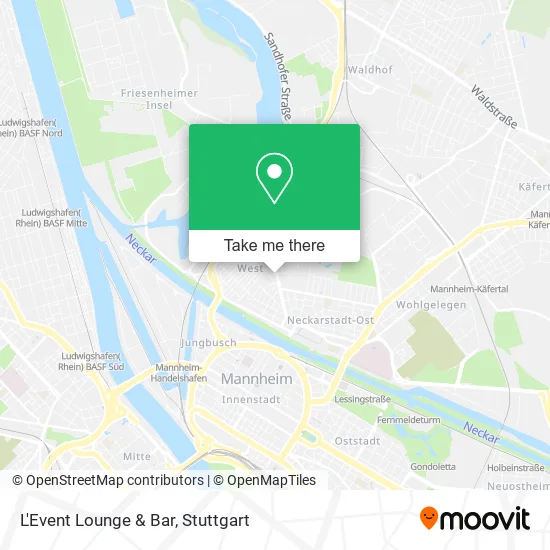 Карта L'Event Lounge & Bar