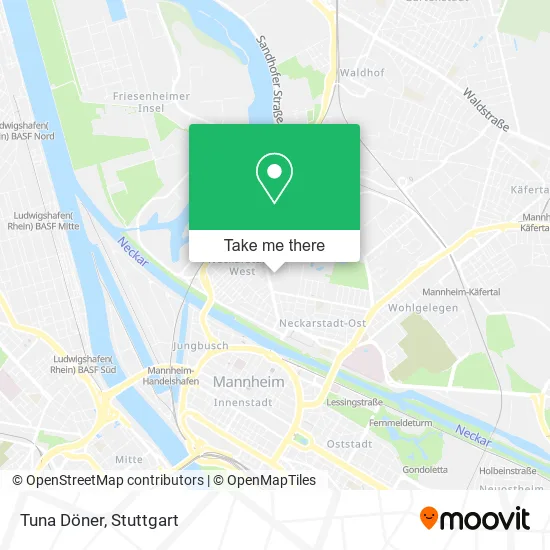 Карта Tuna Döner