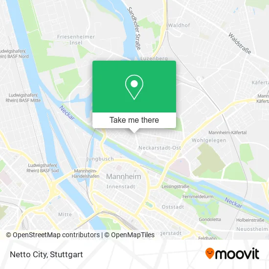 Карта Netto City