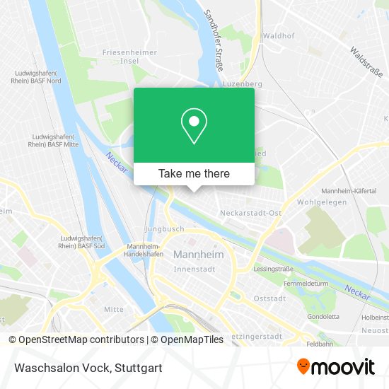 Карта Waschsalon Vock