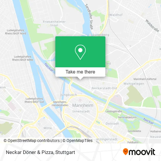 Карта Neckar Döner & Pizza