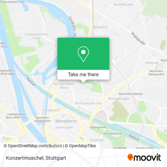 Карта Konzertmuschel
