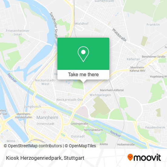 Kiosk Herzogenriedpark map