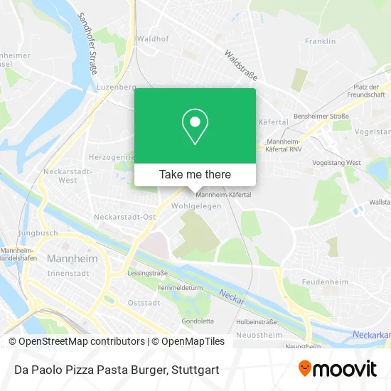 Карта Da Paolo Pizza Pasta Burger