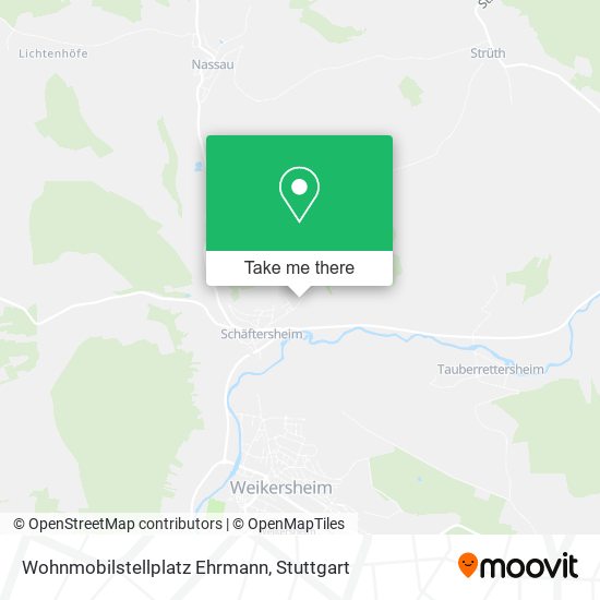 Карта Wohnmobilstellplatz Ehrmann