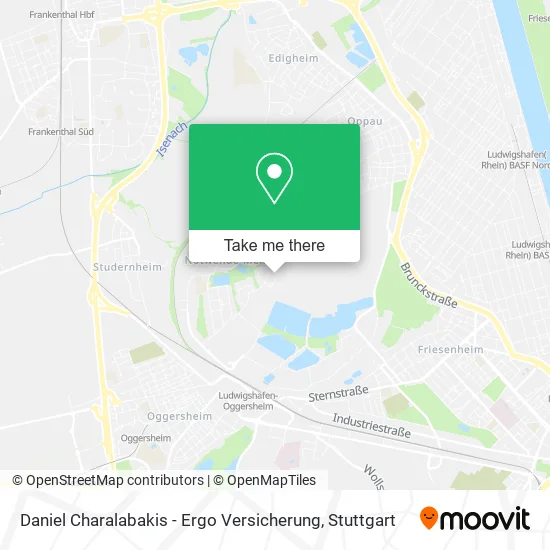 Карта Daniel Charalabakis - Ergo Versicherung