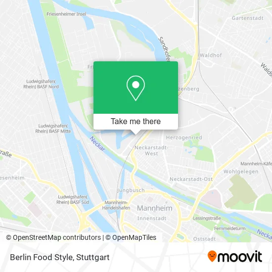 Карта Berlin Food Style