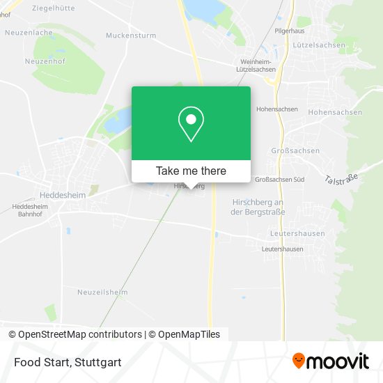 Food Start map