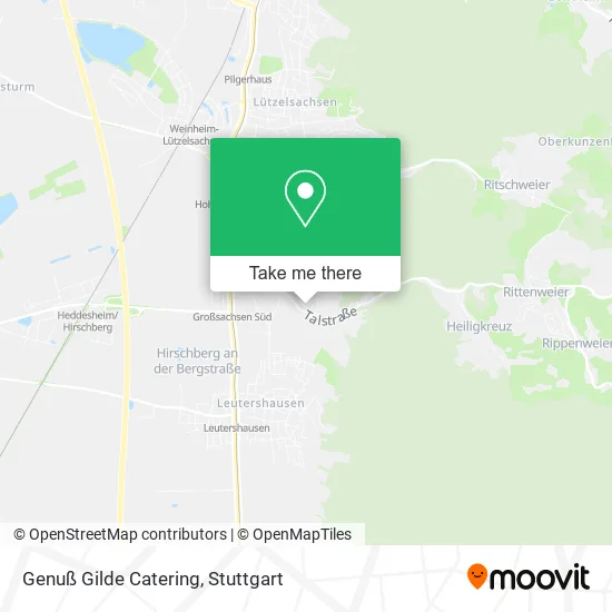 Карта Genuß Gilde Catering