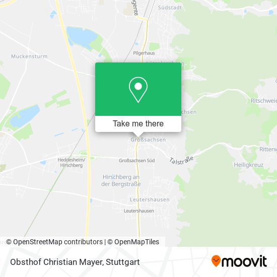 Obsthof Christian Mayer map