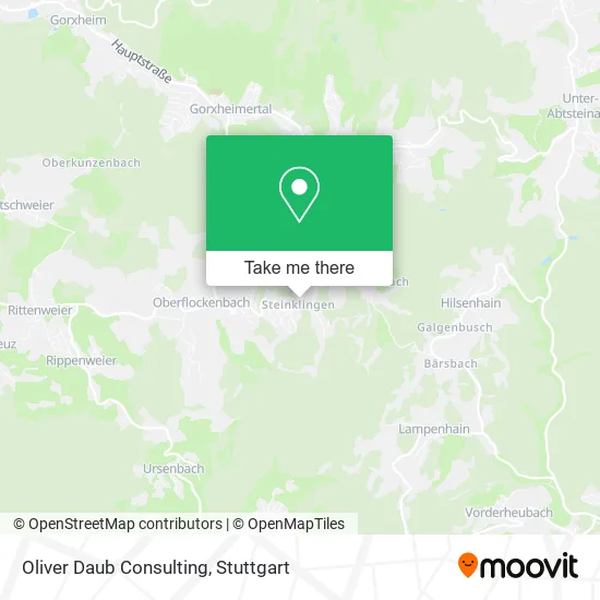 Карта Oliver Daub Consulting