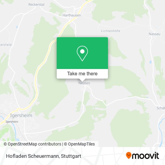 Hofladen Scheuermann map