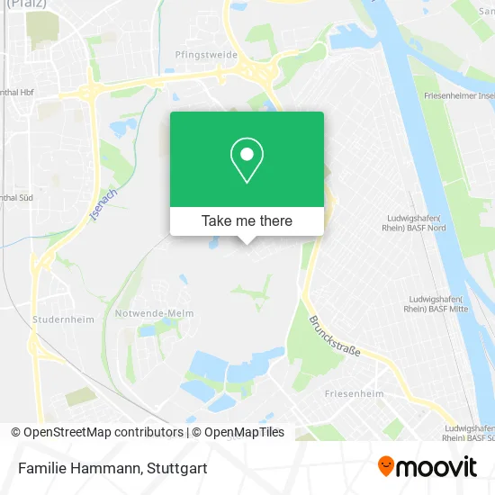 Карта Familie Hammann