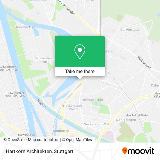 Hartkorn Architekten map
