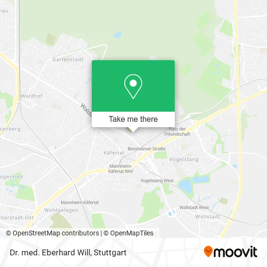 Карта Dr. med. Eberhard Will