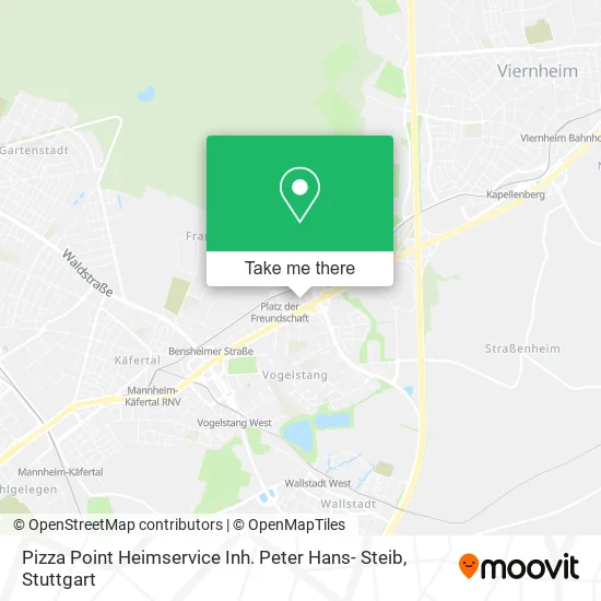 Карта Pizza Point Heimservice Inh. Peter Hans- Steib