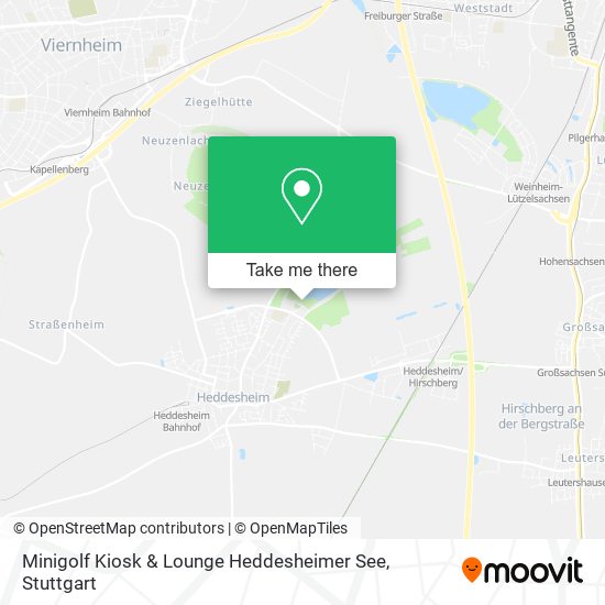 Карта Minigolf Kiosk & Lounge Heddesheimer See
