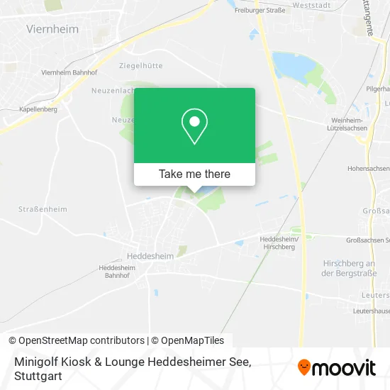 Карта Minigolf Kiosk & Lounge Heddesheimer See