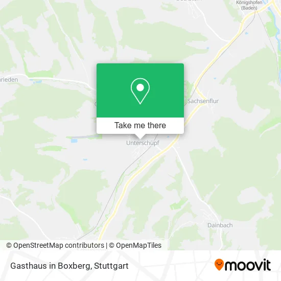 Карта Gasthaus in Boxberg