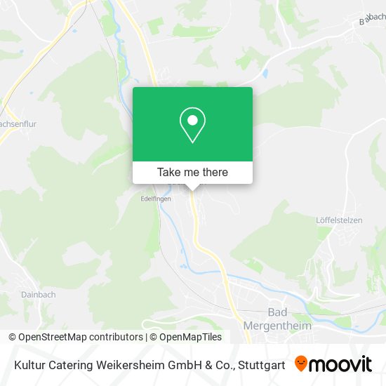 Kultur Catering Weikersheim GmbH & Co. map