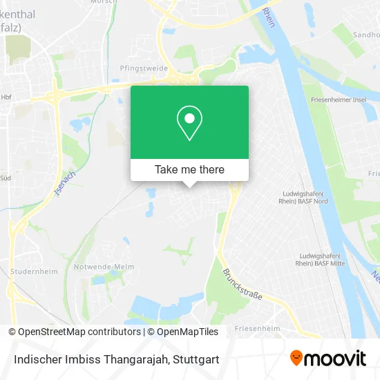 Карта Indischer Imbiss Thangarajah