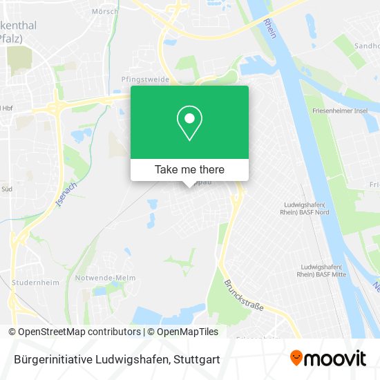 Bürgerinitiative Ludwigshafen map
