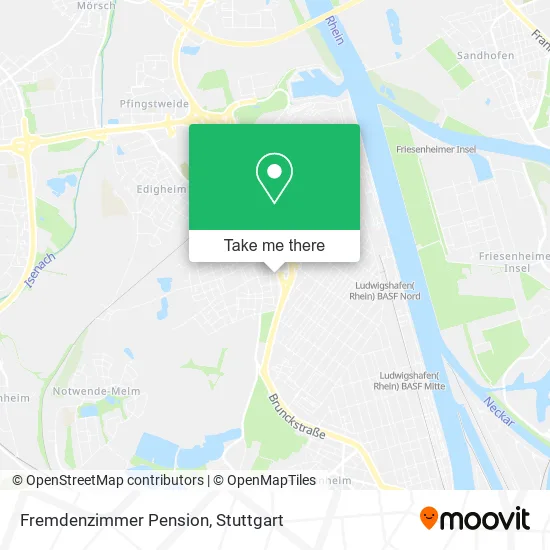 Карта Fremdenzimmer Pension